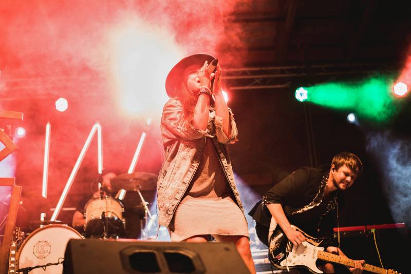 Ewa Farna zazpívala pod širým nebem v Beskydech