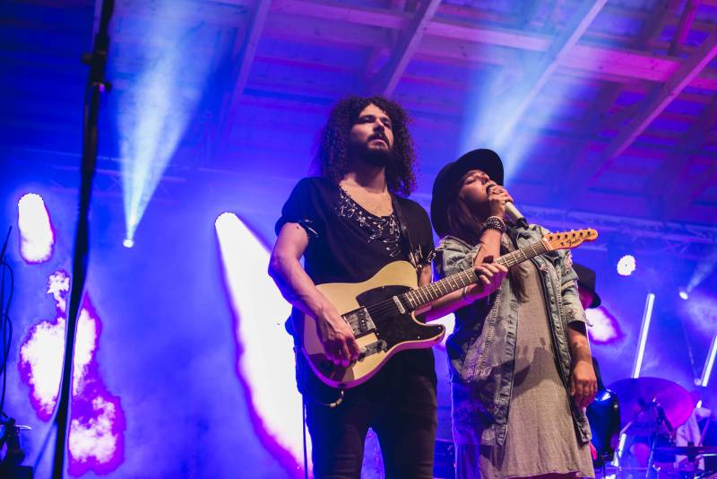 Ewa Farna zazpívala pod širým nebem v Beskydech