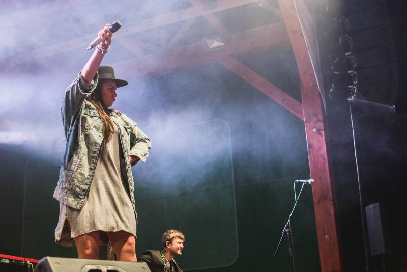 Ewa Farna zazpívala pod širým nebem v Beskydech