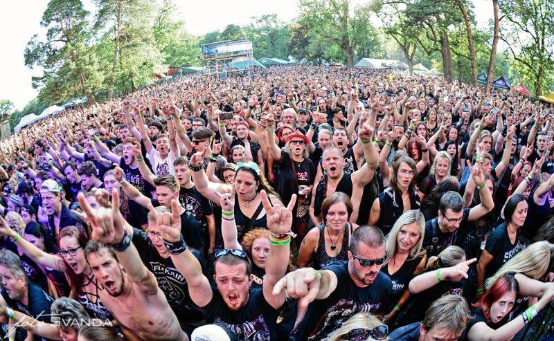 Moravský Krumlov se proměnil v Rock Heart: Hráli Lordi, Amon Amarth nebo Powerwolf