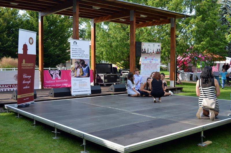 Na koncert Lucie na Soundtracku Poděbrady dohlížel z nebes Radim Hladík