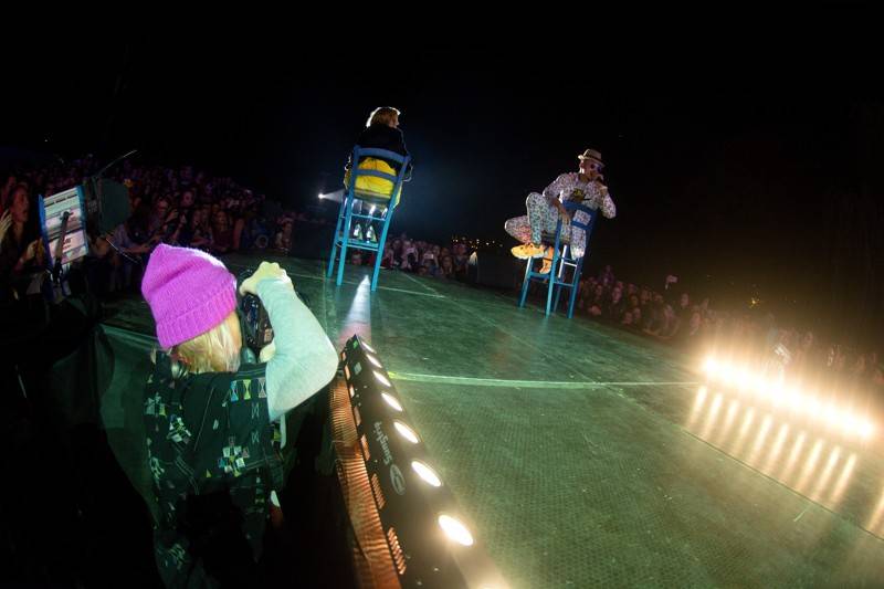 Ben Cristovao předvedl ve Žlutých lázních skvělou show plnou překvapení