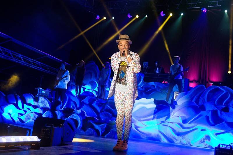 Ben Cristovao předvedl ve Žlutých lázních skvělou show plnou překvapení