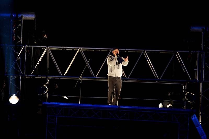 Ben Cristovao předvedl ve Žlutých lázních skvělou show plnou překvapení