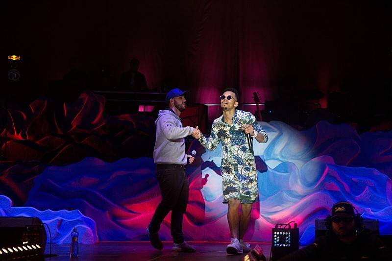 Ben Cristovao předvedl ve Žlutých lázních skvělou show plnou překvapení