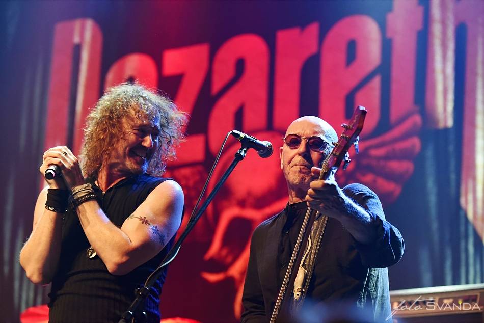 Nazareth v brněnském Sonu servírovali své největší hity 