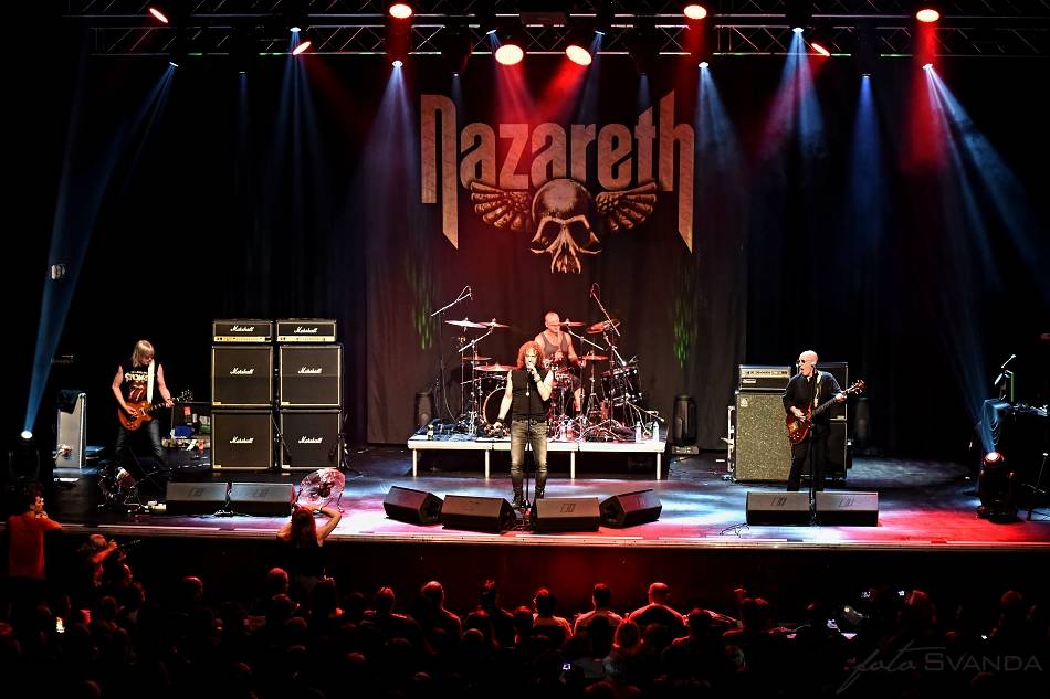 Nazareth v brněnském Sonu servírovali své největší hity 