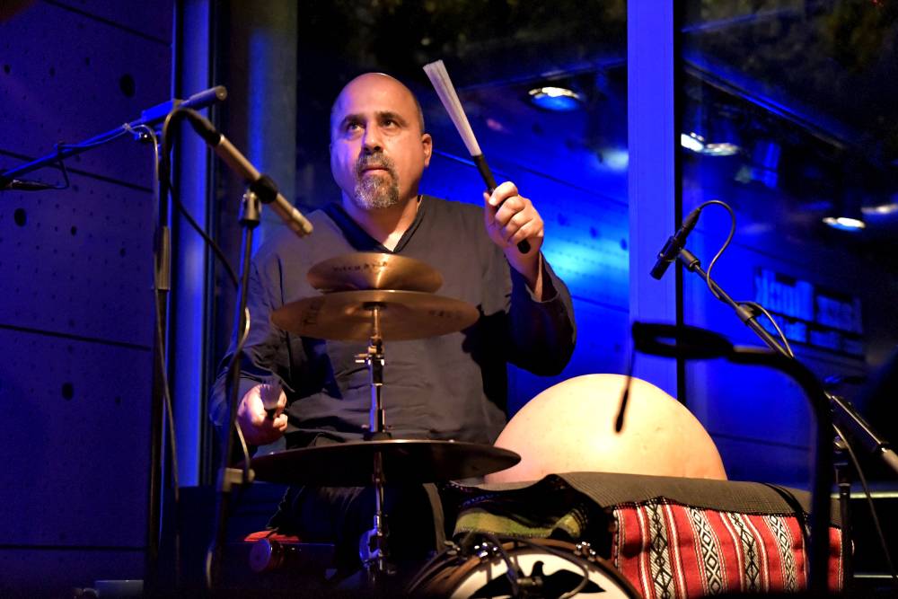 Moussa Cissokho - Jan Galega Bronnimann - Omri Hason African Project hráli v Jazz Docku