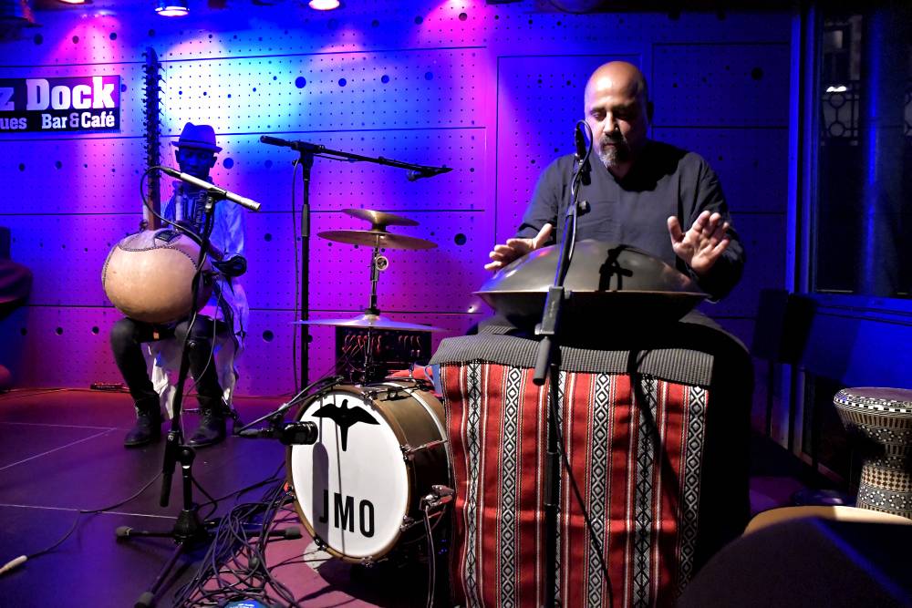 Moussa Cissokho - Jan Galega Bronnimann - Omri Hason African Project hráli v Jazz Docku