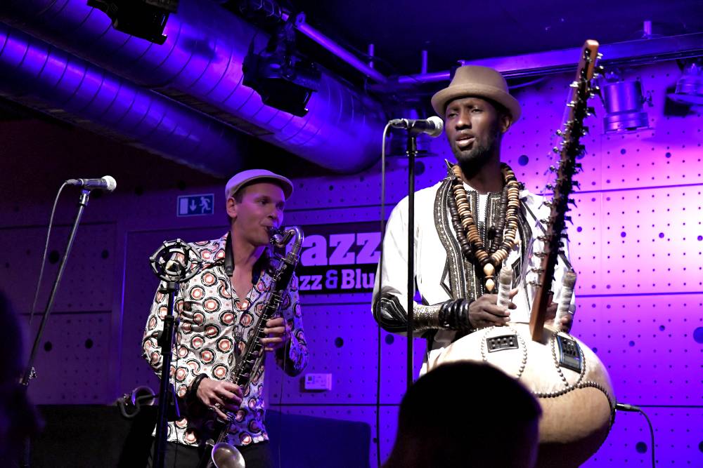 Moussa Cissokho - Jan Galega Bronnimann - Omri Hason African Project hráli v Jazz Docku