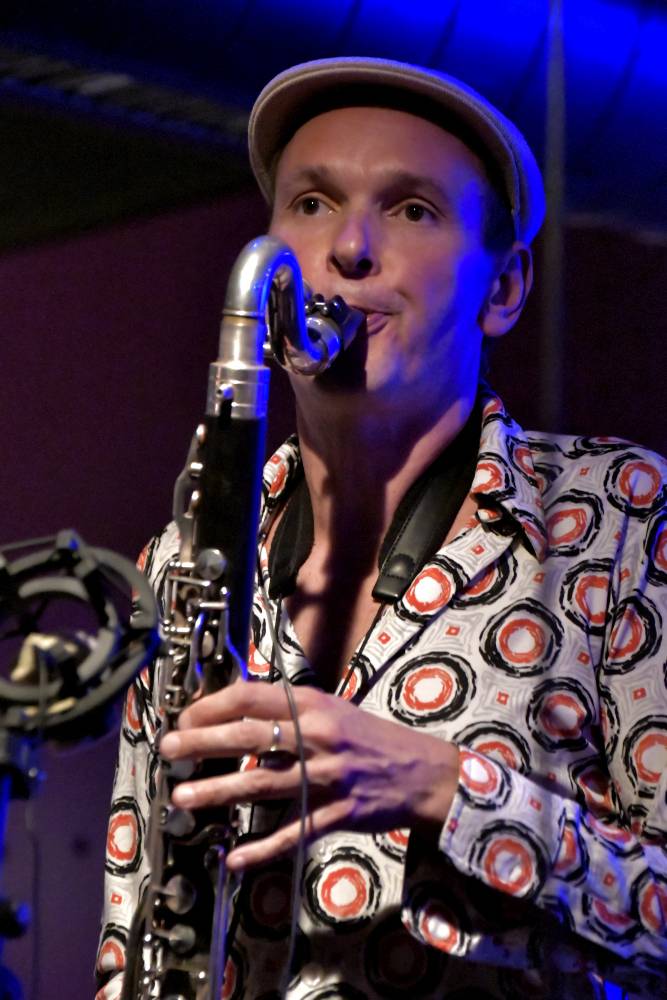 Moussa Cissokho - Jan Galega Bronnimann - Omri Hason African Project hráli v Jazz Docku