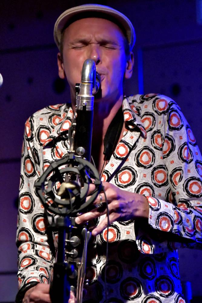 Moussa Cissokho - Jan Galega Bronnimann - Omri Hason African Project hráli v Jazz Docku