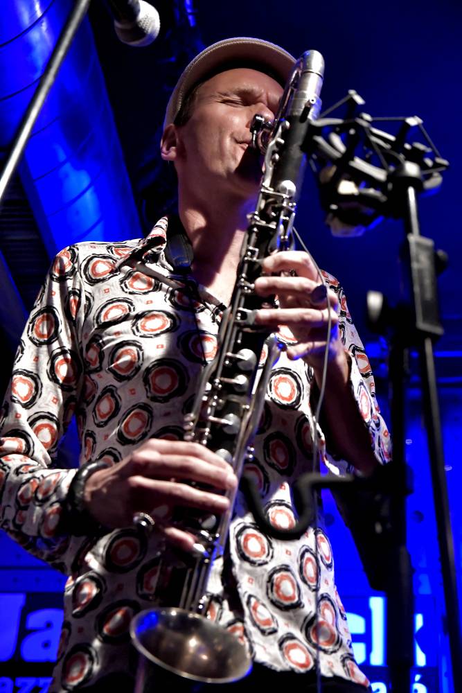 Moussa Cissokho - Jan Galega Bronnimann - Omri Hason African Project hráli v Jazz Docku