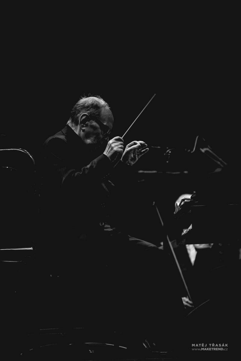 Ennio Morricone hrál naposledy v Praze