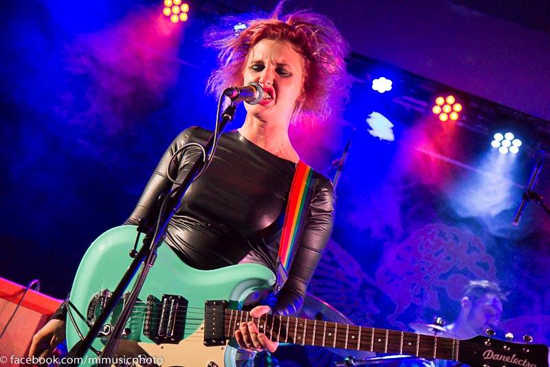 Mucha v Rock Café zpívala své peprné hity