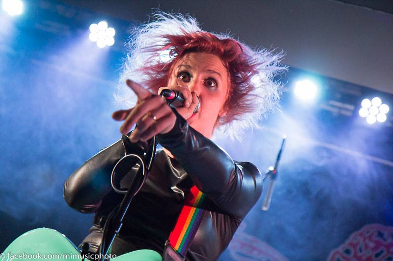 Mucha v Rock Café zpívala své peprné hity