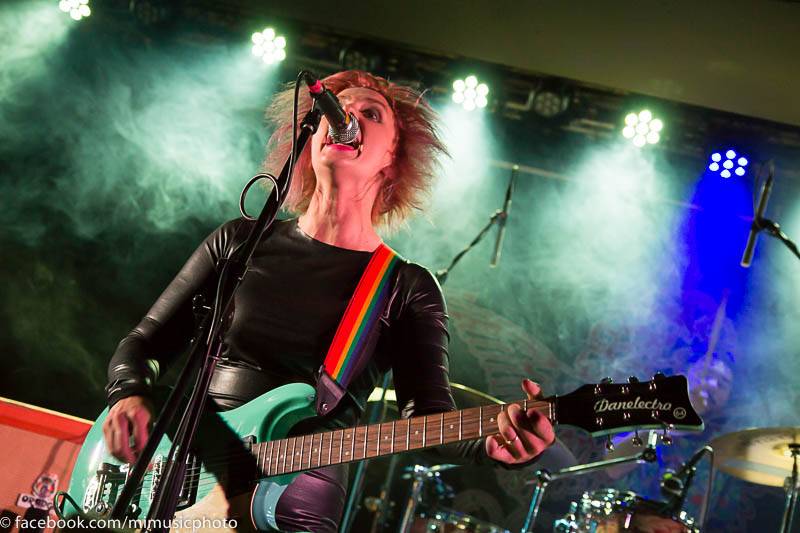 Mucha v Rock Café zpívala své peprné hity