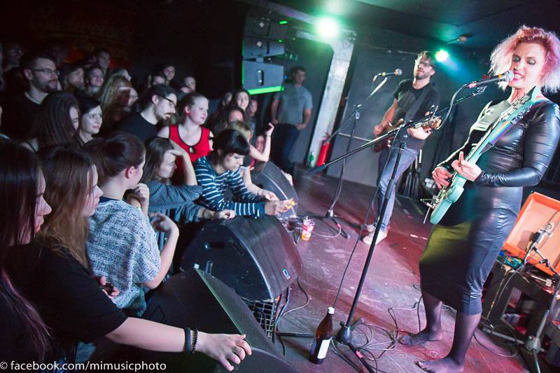 Mucha v Rock Café zpívala své peprné hity