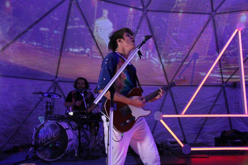 Nebe předvedli v Praze na Výstavišti nebeskou show