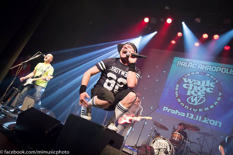 Walk Choc Ice oslavili 25 let od založení, Palác Akropolis mohutně aplaudoval