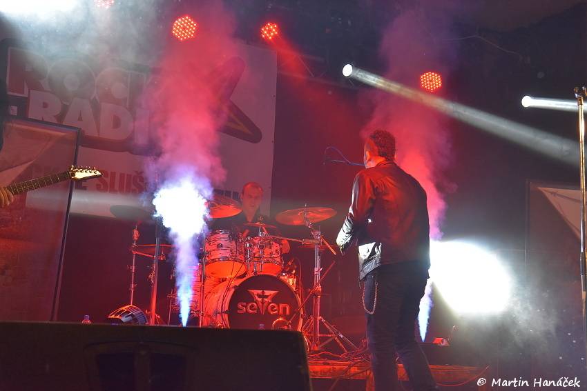 Rocková zábava s Rock radiem: V Plzni hráli Vypsaná Fixa, Lord a Seven 