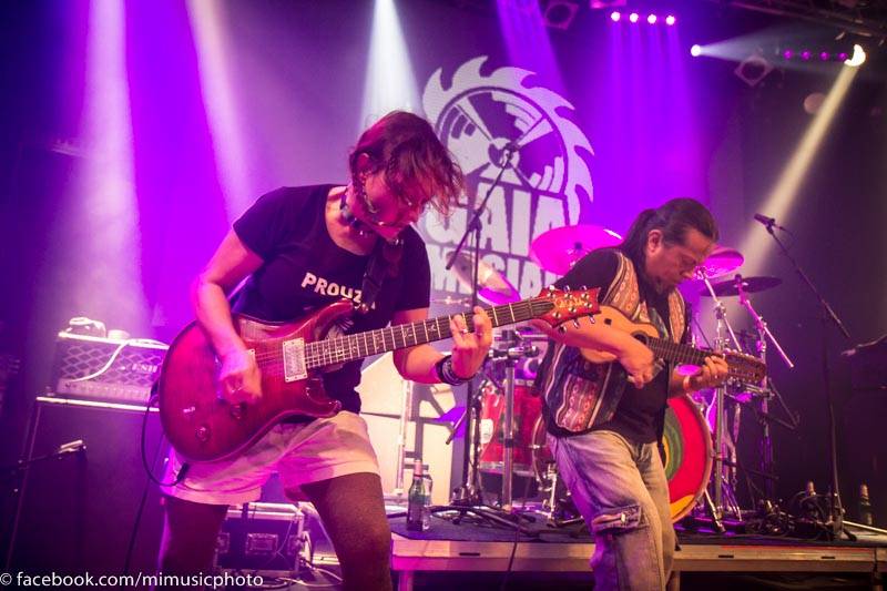 Energie sálající z Gaia Mesiah zbořila Lucerna Music Bar