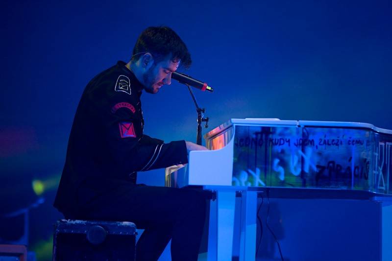 Marek Ztracený přivedl na výroční koncert do Fora Karlín i Karla Gotta