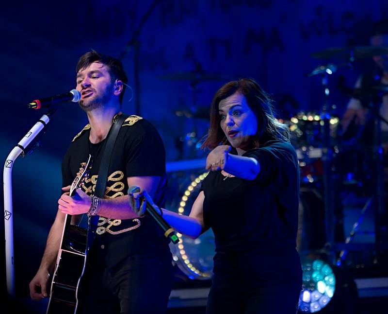 Marek Ztracený přivedl na výroční koncert do Fora Karlín i Karla Gotta