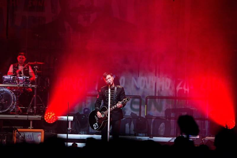 Marek Ztracený přivedl na výroční koncert do Fora Karlín i Karla Gotta