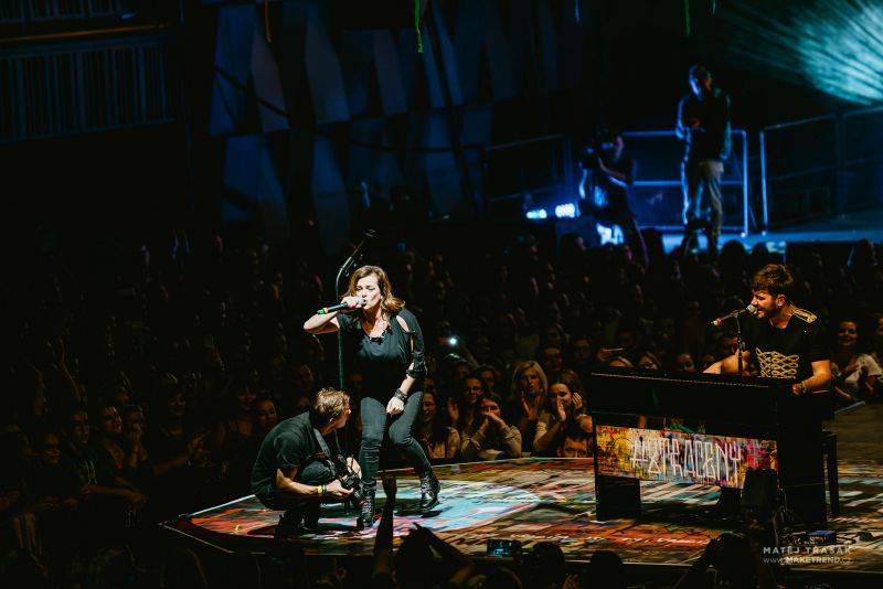 Marek Ztracený oslavoval ve Foru Karlín ve velkém stylu, gratulovali i Karel Gott a Marta Jandová