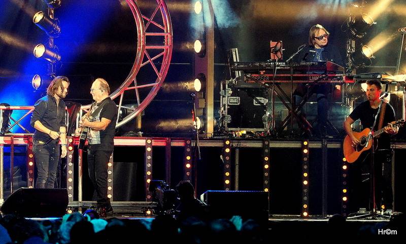 Olympic oslavil 55 let v O2 areně se spoustou hostů: Přišli Richard Krajčo, Petra Janů i Michal Malátný