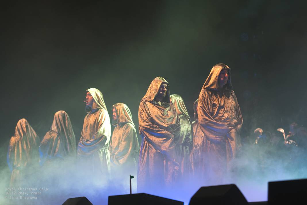 Sarah Brightman vystoupila v rámci vánočního turné s Gregorian v pražské Tipsport aréně