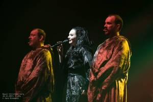 Sarah Brightman vystoupila v rámci vánočního turné s Gregorian v pražské Tipsport aréně