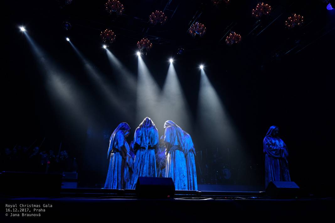 Sarah Brightman vystoupila v rámci vánočního turné s Gregorian v pražské Tipsport aréně