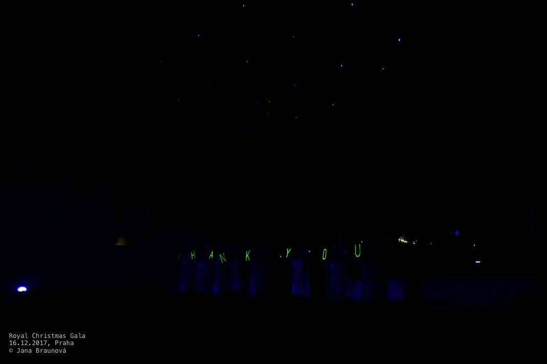 Sarah Brightman vystoupila v rámci vánočního turné s Gregorian v pražské Tipsport aréně