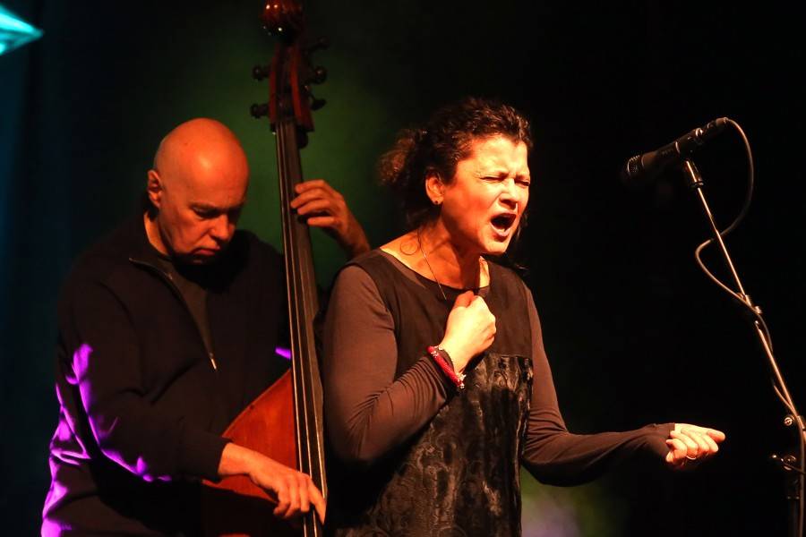 Iva Bittová řádila v Hodoníně, doprovodili ji Čikori