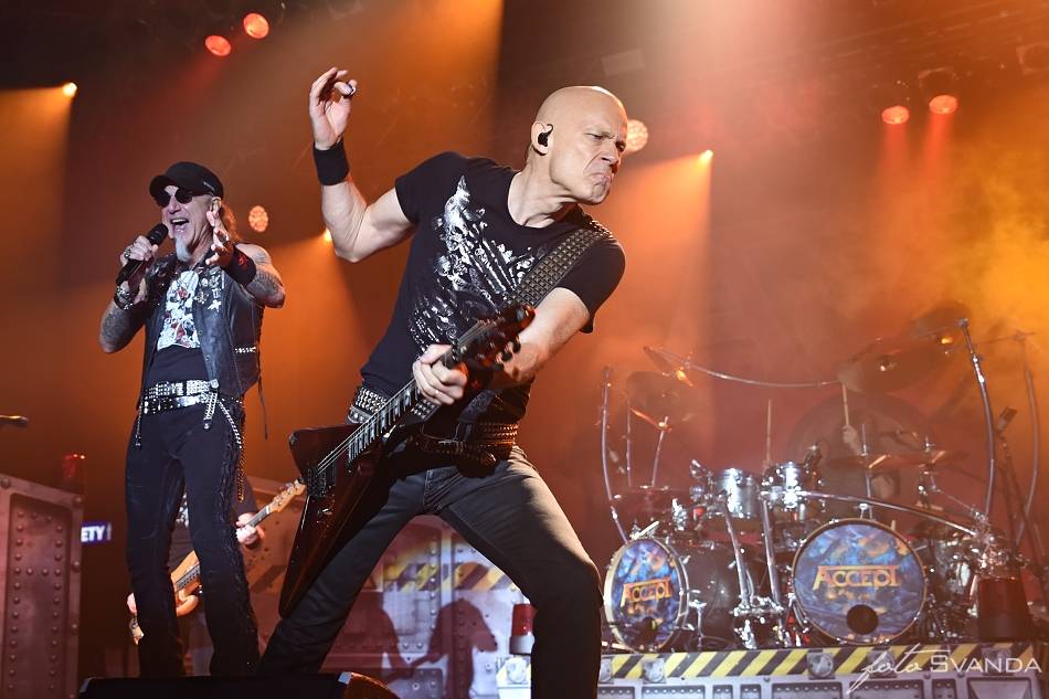 Accept řádili ve Zlíně, muzikanti byli k nezastavení