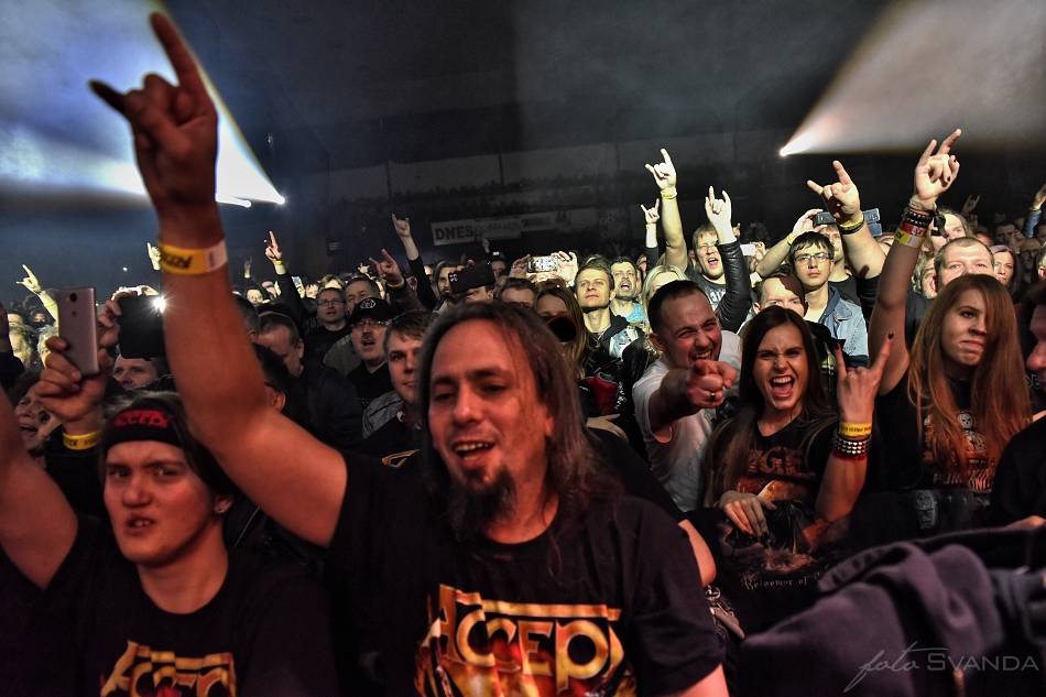 Accept řádili ve Zlíně, muzikanti byli k nezastavení