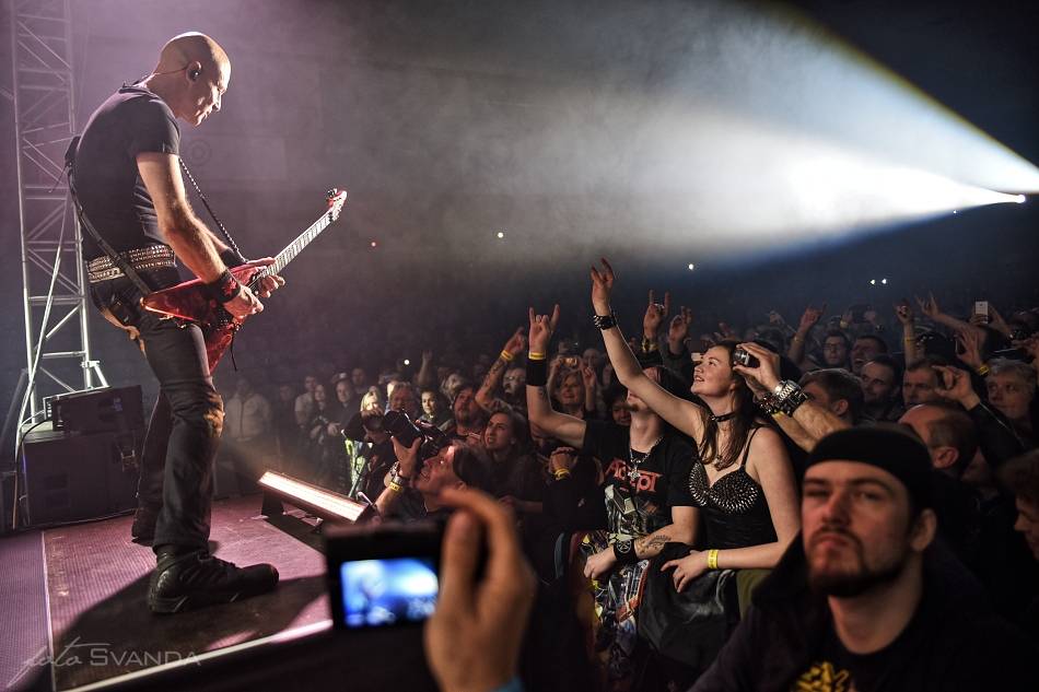 Accept řádili ve Zlíně, muzikanti byli k nezastavení