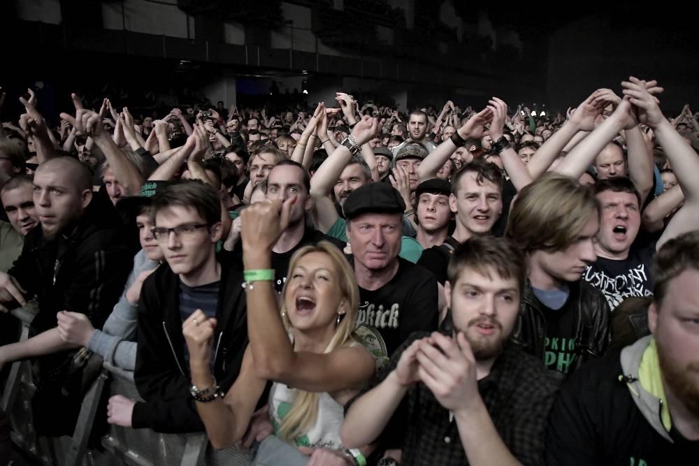 Punkeři Dropkick Murphys napumpovali vyprodanou Malou sportovní halu v Praze neuvěřitelnou energií