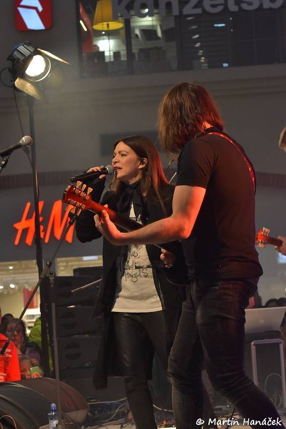 Valentýnská party Žebříku v Plzni: Fanoušky potěšili Anna K., Pokáč i Honza Křížek