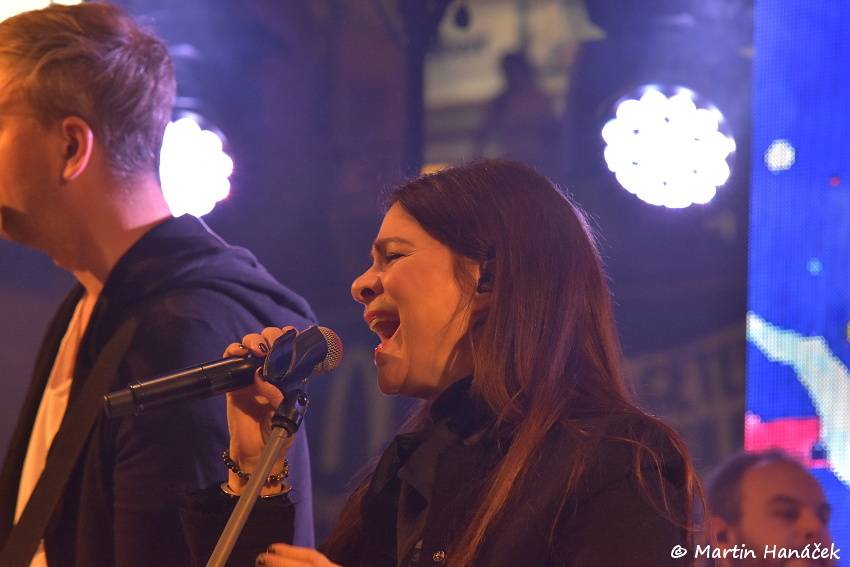 Valentýnská party Žebříku v Plzni: Fanoušky potěšili Anna K., Pokáč i Honza Křížek