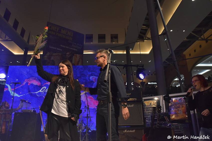 Valentýnská party Žebříku v Plzni: Fanoušky potěšili Anna K., Pokáč i Honza Křížek