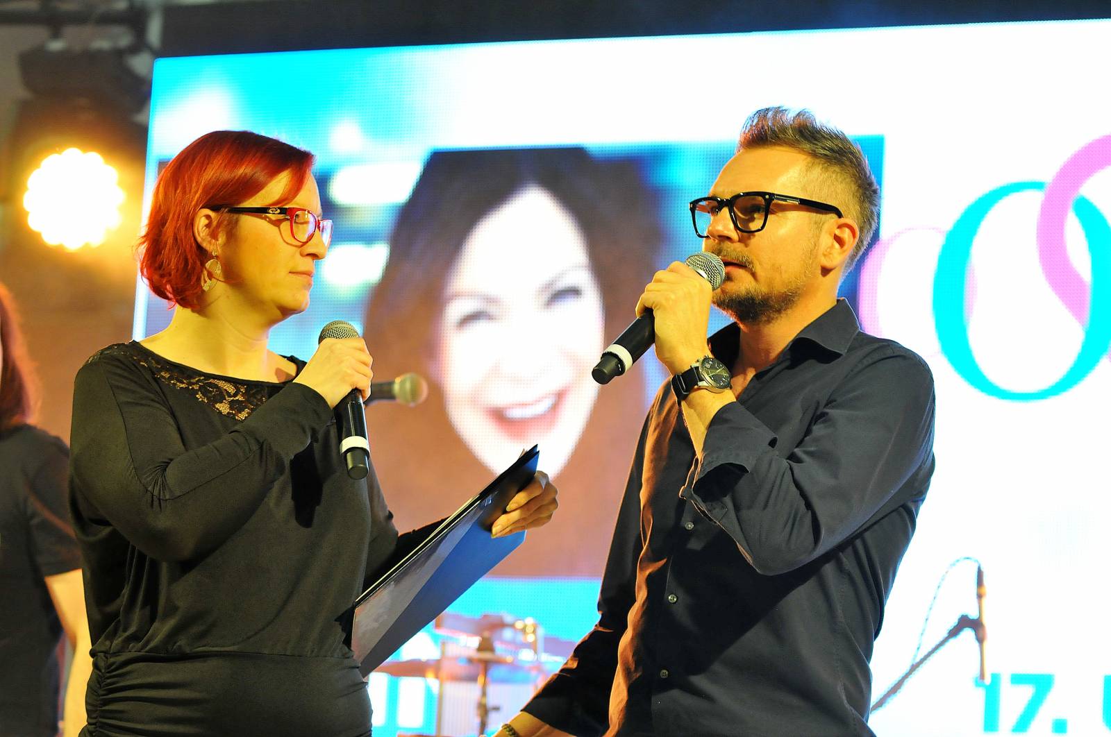 Anna K., Pokáč a Honza Křížek bavili návštěvníky Valentýnské party Žebříku