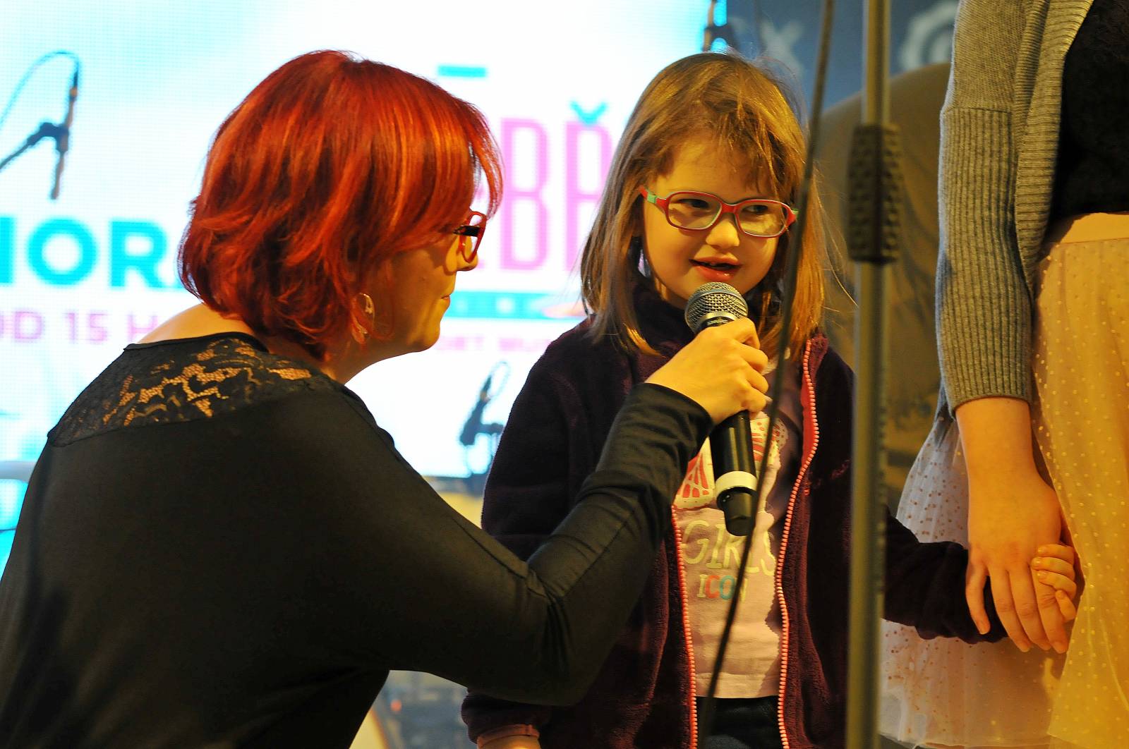 Anna K., Pokáč a Honza Křížek bavili návštěvníky Valentýnské party Žebříku