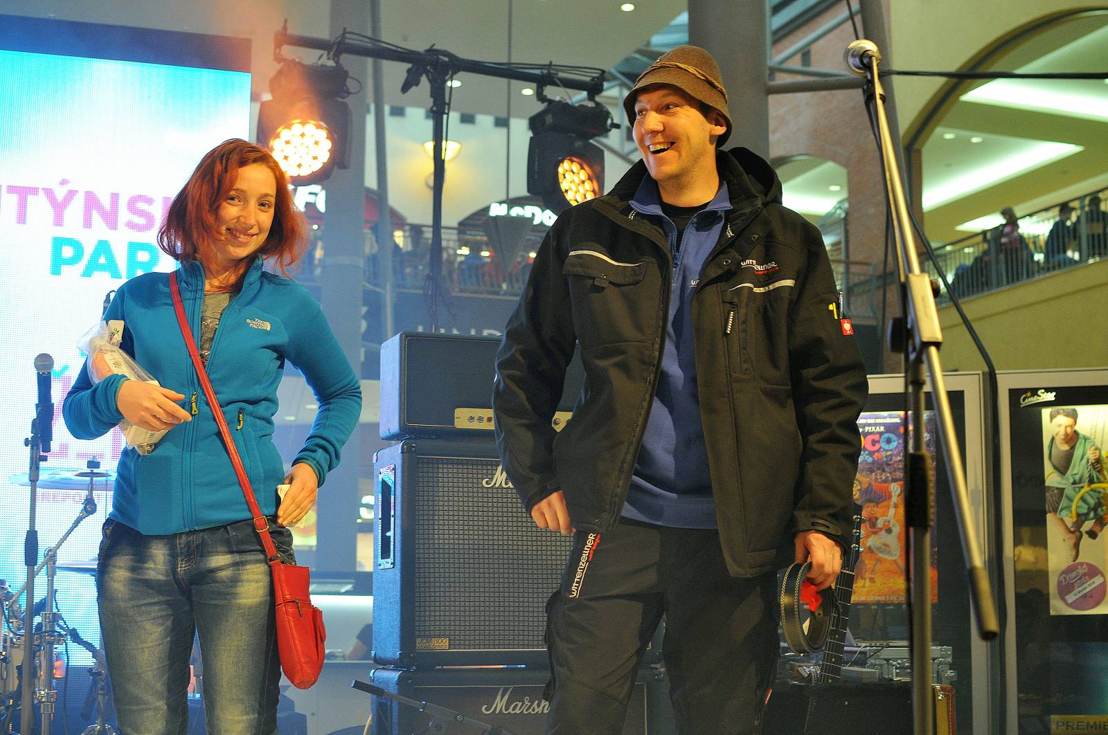 Anna K., Pokáč a Honza Křížek bavili návštěvníky Valentýnské party Žebříku