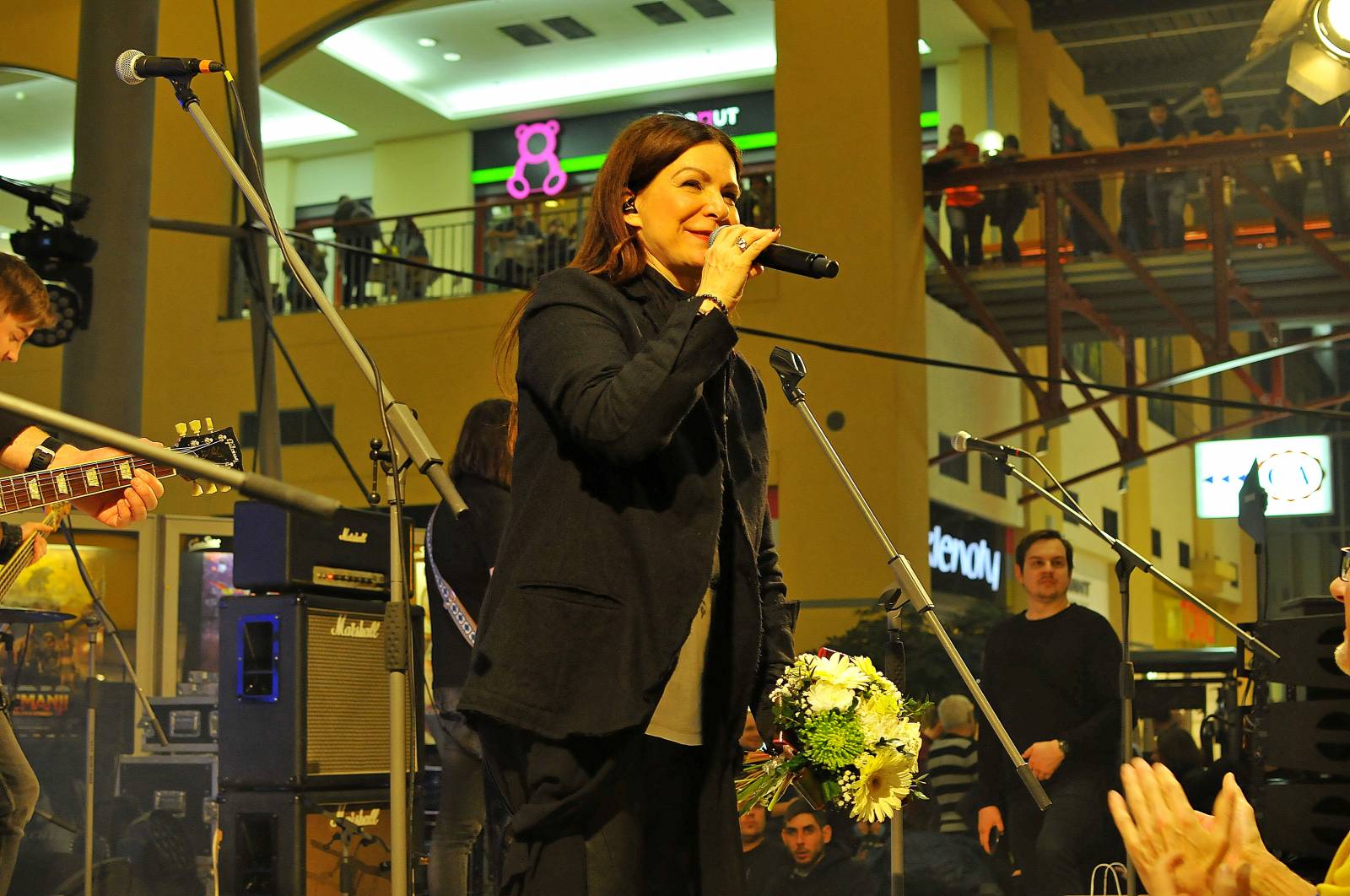 Anna K., Pokáč a Honza Křížek bavili návštěvníky Valentýnské party Žebříku