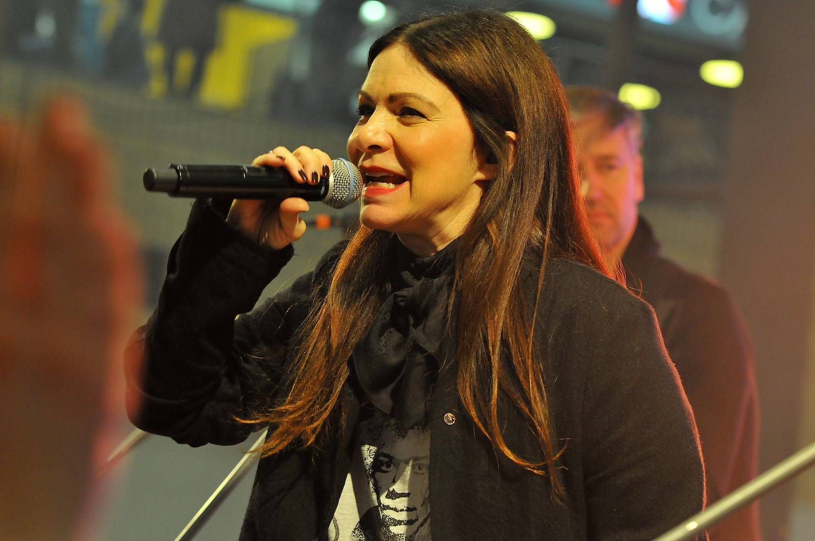 Anna K., Pokáč a Honza Křížek bavili návštěvníky Valentýnské party Žebříku