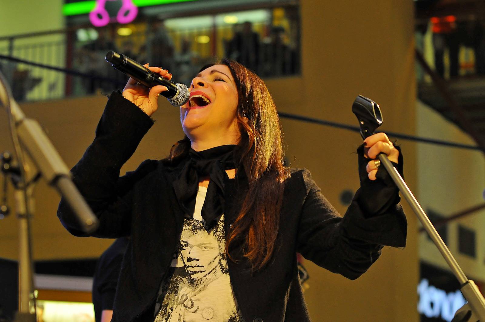 Anna K., Pokáč a Honza Křížek bavili návštěvníky Valentýnské party Žebříku