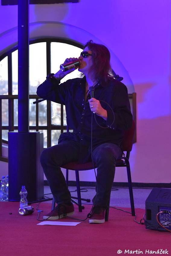 David Reece, bývalý zpěvák Accept, přijel se svými Sainted Sinners do Plzně